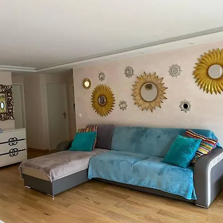 Cagnes-sur-mer, 50m De La Mer, Au Calme 公寓 滨海卡涅