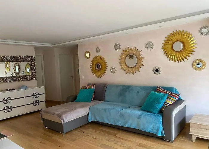 Cagnes-sur-mer, 50m De La Mer, Au Calme 公寓 滨海卡涅